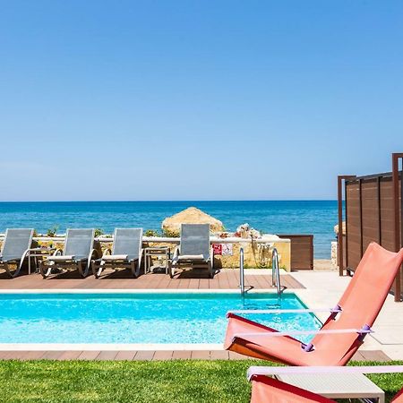 Espera Luxury Beach Front Residence With Pool & Bbq, By Thinkvilla Rethimnon Buitenkant foto